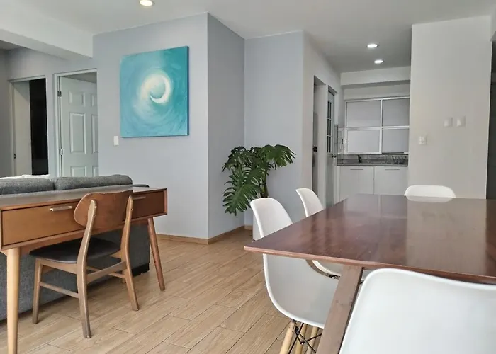 Blue - Beautiful 2 Bdr In Polanco Apartamento *